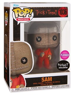 Foto 6 | Foto 6 | Figura Funko Spirit Halloween Trick 'r Treat Sam Con Razor Flocked Pop! - Venta Internacional.