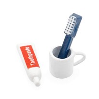 Cepillo De Dientes Y Pasta De Dientes En Miniatura Dollhouse Odoria 1/12 - Venta Internacional.