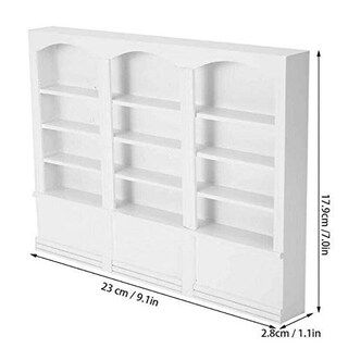 Foto 2 | Foto 2 | Vitrina En Miniatura Con Forma De Casa De Muñecas Eatingbiting Escala 1/12 - Venta Internacional.