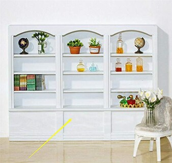 Foto 3 | Foto 3 | Vitrina En Miniatura Con Forma De Casa De Muñecas Eatingbiting Escala 1/12 - Venta Internacional.