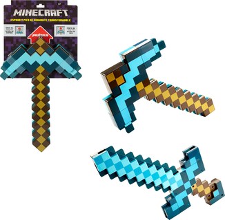 Foto 1 | Foto 1 | Accesorio De Juego Toy Mattel Minecraft Con Espada Y Pico - Venta Internacional.