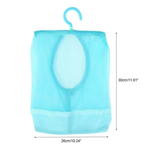 Foto 3 | Foto 3 | Bolsa De Malla De Almacenamiento Colgante Yosoo Bathroom Blue Polyester - Venta Internacional.