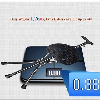 Foto 7 | Foto 7 | Silla Plegable Con Asiento De Caña M-gyg De Altura Ajustable Para Personas Mayores - Venta Internacional.