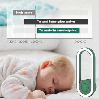 Foto 2 | Foto 2 | Lámpara Eléctrica Para Mosquitos Mrisata Eliminadora De Insectos Color Verde Claro - Venta Internacional.