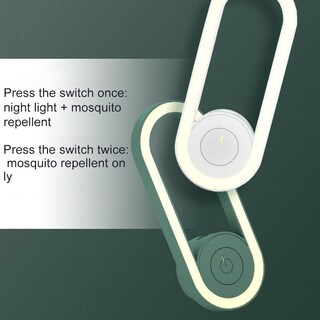 Foto 4 | Foto 4 | Lámpara Eléctrica Para Mosquitos Mrisata Eliminadora De Insectos Color Verde Claro - Venta Internacional.