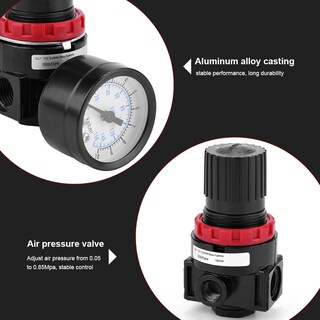 Foto 4 | Foto 4 | Regulador De Presión De Aire Zyyini Ar2000 G1/4 De Aleación De Aluminio - Venta Internacional.