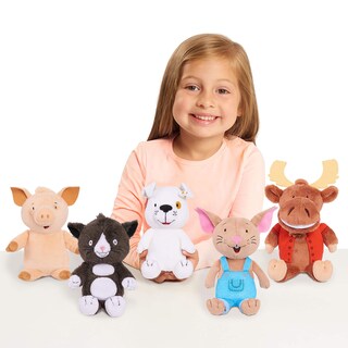 Foto 2 | Foto 2 | Set De Coleccionista De Peluche Solo Juega Si Le Das Una Galleta A Un Ratón - Venta Internacional.