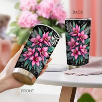 Taza De Café Travel Tumbler Oasisdream De Acero Inoxidable De 600 Ml - Venta Internacional.