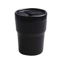 Piggy Bank Qwea - Caja Portátil De Almacenamiento De Monedas Para Coche (120 Monedas) Color Negro - Venta Internacional.