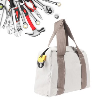 Foto 3 | Foto 3 | Bolsa De Herramientas Luqeeg De Lona Impermeable De Boca Ancha Para Electricista - Venta Internacional.