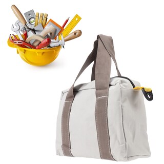 Foto 4 | Foto 4 | Bolsa De Herramientas Luqeeg De Lona Impermeable De Boca Ancha Para Electricista - Venta Internacional.