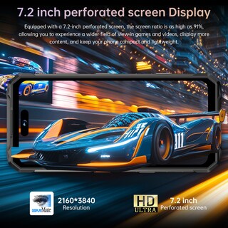 Foto 2 | Foto 2 | Smartphone Stqc X16 Ultra 16 Gb De Ram 1 Tb Resistente Al Agua Azul - Venta Internacional.