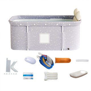 Foto 2 | Foto 2 | Kit De Bañera Mrisata Plegable Bañera De Hidromasaje Para Adultos - Venta Internacional.