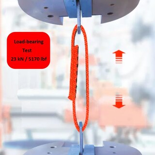 Foto 4 | Foto 4 | Eslingas De Escalada Capark De Nailon 18 Mm 23 Kn 60 Cm Rojas 2 Unidades - Venta Internacional.