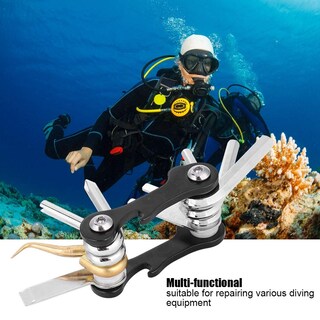 Foto 2 | Foto 2 | Llave Plegable Multifuncional Tbest 8 En 1 Para Buceadores - Venta Internacional.
