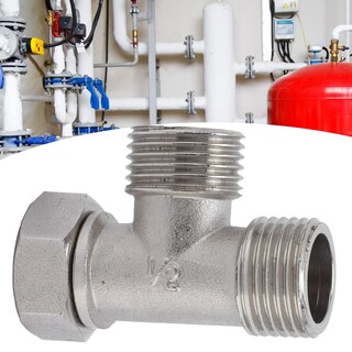 Foto 2 | Foto 2 | Conector En T Yosoo G 1/2 Con Rosca Macho/hembra De Acero Inoxidable - Venta Internacional.