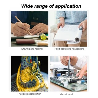 Foto 7 | Foto 7 | Lupa Jewelers Lupa Iluminada 10 Veces Con Escala De 6 Led - Venta Internacional.