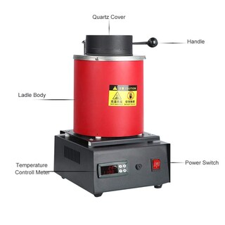 Foto 5 | Foto 5 | Horno De Fusión De Oro Rocket De 1/2 Kg Eléctrico Digital Automático - Venta Internacional.