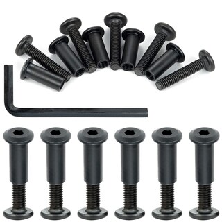 Foto 1 | Foto 1 | Kit Surtido De Tornillos De Conexión Pgmj M6 X 30 Mm Negro (40 Juegos) - Venta Internacional.