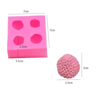 Foto 2 | Foto 2 | Molde De Silicona Para Velas 3d Fresa Frambuesa Y Arándano - Venta Internacional.