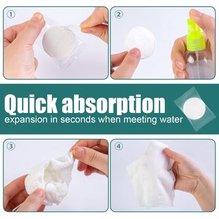 Foto 5 | Foto 5 | Toalla Comprimida Mcpinky 42 Tabletas Para Acampar Y Hacer Senderismo - Venta Internacional.