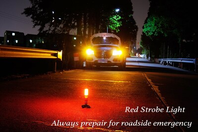 Foto 5 | Foto 5 | Luces De Carretera De Emergencia Slimk Led Road Flares Paquete De 2 - Venta Internacional.
