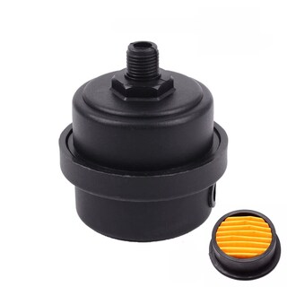 Foto 1 | Foto 1 | Silenciador De Compresor De Aire Seiwei De Plástico Negro De 1/4 De Pulgada - Venta Internacional.