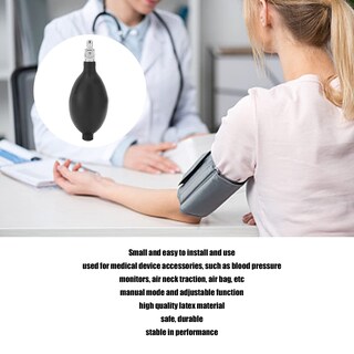 Foto 2 | Foto 2 | Válvula De Inflado Con Bombilla De Presión Arterial De Repuesto De Látex Zjchao - Venta Internacional.