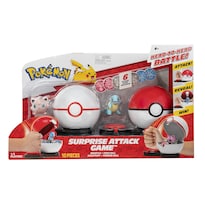 Juego Pokémon Con Squirtle Y Jigglypuff Y 2 Bolas Sorpresa Para Niños - Venta Internacional.