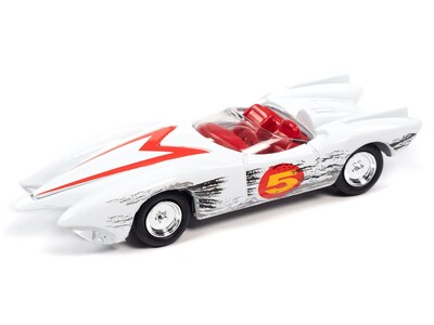 Foto 2 | Foto 2 | Coche Fundido A Presión Johnny Lightning Speed Racer Mach V 1/64 - Venta Internacional.