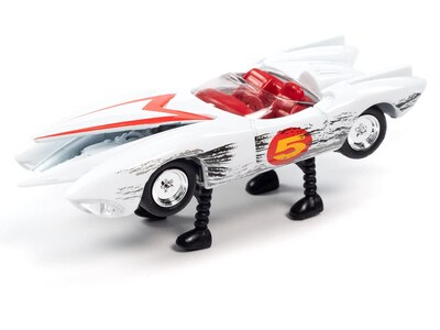 Foto 3 | Foto 3 | Coche Fundido A Presión Johnny Lightning Speed Racer Mach V 1/64 - Venta Internacional.