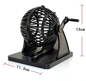 Foto 2 | Foto 2 | Manual De Máquina De Lotería De Bingo Bola Bicolor Tamaño Grande - Venta Internacional.