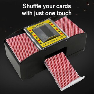 Foto 2 | Foto 2 | Máquina Automática De Barajar Cartas Eléctrica Poker Shuffler - Venta Internacional.