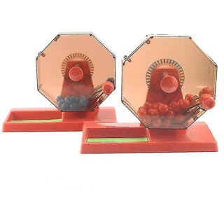 Foto 2 | Foto 2 | Máquina De Lotería De Bingo Manual De Bricolaje Con Bola Bicolor Big Lotto - Venta Internacional.