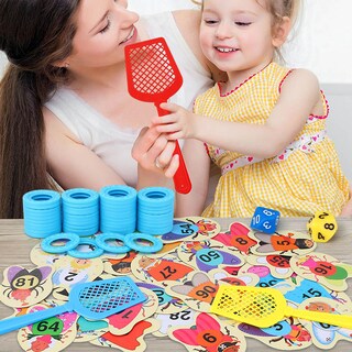 Foto 2 | Foto 2 | Juego De Mesa Children's Learn Multiplication W/ Fly Swatter - Venta Internacional.