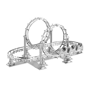 Foto 1 | Foto 1 | Set De Maquetas De Metal Roller Coaster 3d F31104 Para Niños Y Adultos - Venta Internacional.