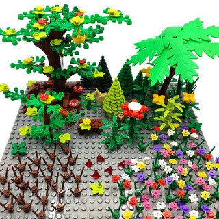 Foto 1 | Foto 1 | Juego De Plantas Con Paisajes Botánicos Building Block Parts De Juguete Zhx - Venta Internacional.