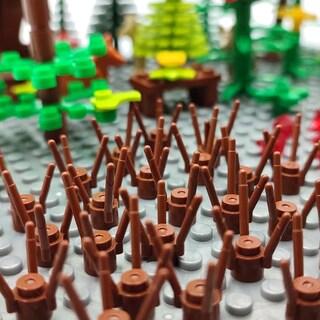 Foto 4 | Foto 4 | Juego De Plantas Con Paisajes Botánicos Building Block Parts De Juguete Zhx - Venta Internacional.