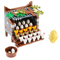 Toy Chicken Coop Brickbounty Compatible Con Las Principales Marcas - Venta Internacional.