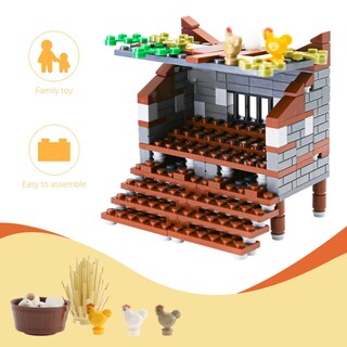 Foto 4 | Foto 4 | Toy Chicken Coop Brickbounty Compatible Con Las Principales Marcas - Venta Internacional.