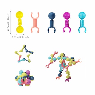 Foto 3 | Foto 3 | Skeleton Slicing Toys Diy Multifuncional Articuling Toys 50 Unidades - Venta Internacional.