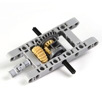 Juego De Engranajes Teese Technic-frame Differential De 10 Piezas Con Junta Universal - Venta Internacional.