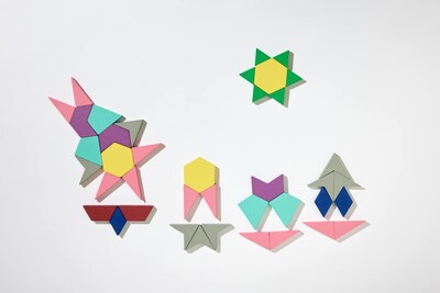 Foto 3 | Foto 3 | Juego De 132 Unidades De Pattern Blocks Math For Love 21st Century - Venta Internacional.