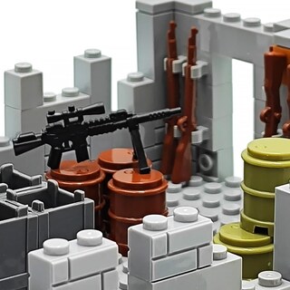 Foto 7 | Foto 7 | Bloque De Construcción De Juguetes Zhx Military Base Con 288 Piezas Para Niños Mayores De 8 Años - Venta Internacional.