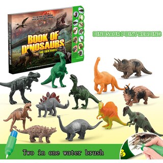 Foto 2 | Foto 2 | Cepillo De Lectura Con Punta De Dinosaurio Para Educación Temprana 2 En 1 - Venta Internacional.