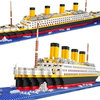 Set De Bloques De Construcción Hyg Toys Titanic Micro Mini 1860 Piezas - Venta Internacional.