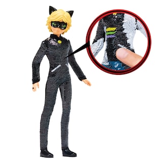 Foto 2 | Foto 2 | Muñeca De Acción Miraculous Fashion Convierte A Adrien En Cat Noir - Venta Internacional.