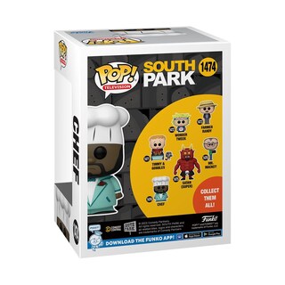 Foto 3 | Foto 3 | Paquete De Fundas Protectoras Pop Box Con South Park Chef Funko - Venta Internacional.