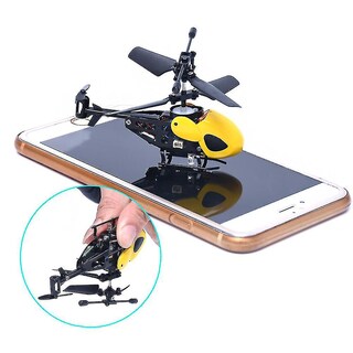 Foto 5 | Foto 5 | Mini Rc Helicopter Rc 5012 Mando A Distancia Por Radio De 2 Canales Amarillo - Venta Internacional.