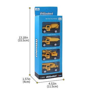 Foto 3 | Foto 3 | Alloy Car Toy Versión Q Ingeniería Extinción De Incendios Saneamiento - Venta Internacional.